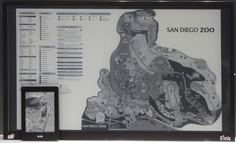 Фото - E Ink выпустит 50-дюймовые дисплеи на электронной бумаге»